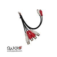 سوکت پخش پایونیر 12 پین به RCA، مناسب برای مدل‌های 8650، 8850، 8450 و 9650 پایونیر