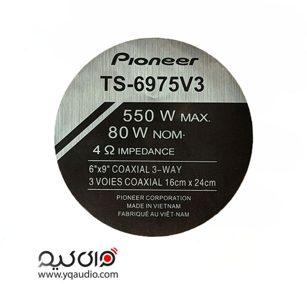 برچسب پشت مگنت پایونیر، لیبل pioneer 6975 v3